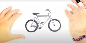 Как нарисовать велосипед