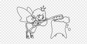 Зубная фея Книжка-раскраска Ребенок, зубная фея, угол, белый, ребенок png