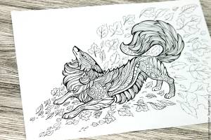 Лиса и Осень