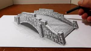 как нарисовать мост