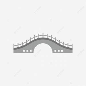 Оригинальный вектор простой ветер небольшой мост PNG , маленький мост, серый, вектор мост PNG картинки и пнг рисунок для й загрузки
