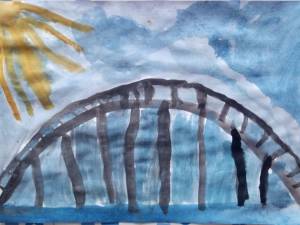 Мост через Волгу