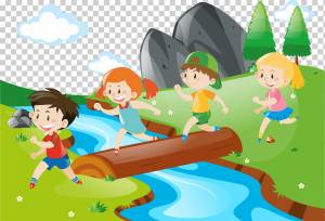 иллюстрация детской иллюстрации, детский рисунок, дети однопланетного моста, ребенок, фотография, дети png