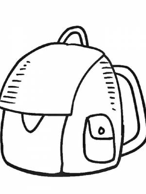 Раскраска Портфель