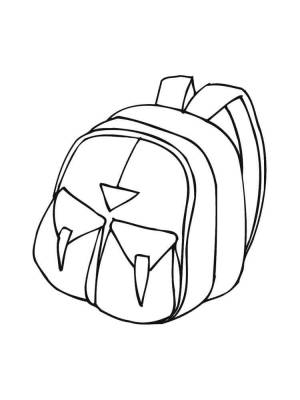 Раскраска Портфель