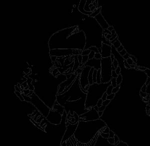 Раскраска Амбер Браво Старс