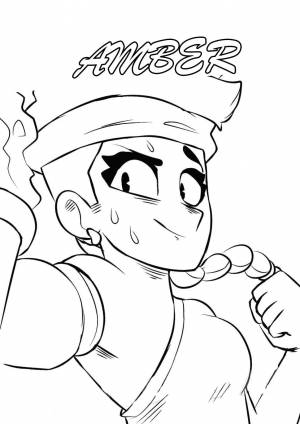 Раскраски Амбер Браво Старс
