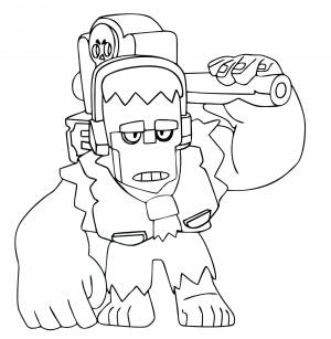 Раскраска Фрэнк