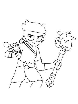 Раскраски Амбер Браво Старс