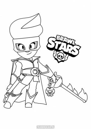 Рисунки амбер бравл старс