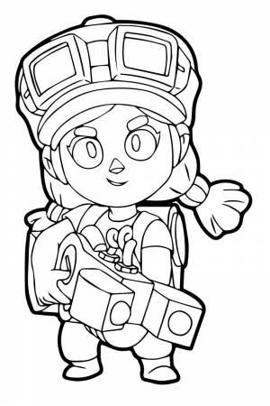 Раскраска джесси из браво старс