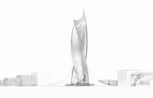 Нарисовать небоскреб