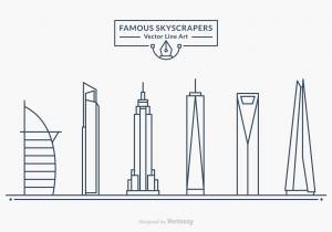 Рисунок небоскреб поэтапно