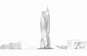 Небоскреб рисунок