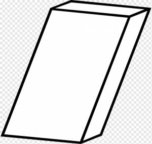 Книжка-раскраска Рисунок, Ластик, разное, угол, белый png