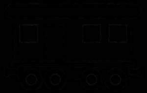 Раскраска Вагон поезда