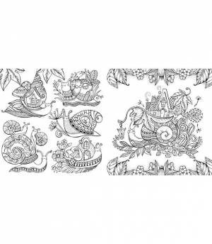 Раскраска Die Welt unter der Lupe