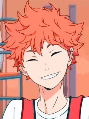 Картина по номерам на холсте Аниме Волейбол Haikyuu