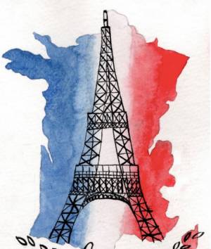 Рисунки на тему Франция