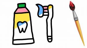 Рисунок и раскраска для детей