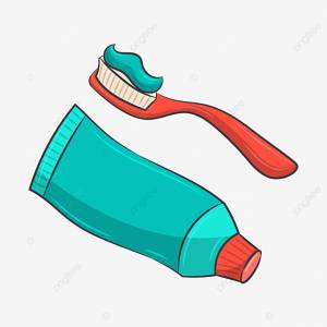 рисунок с цветными ручными иллюстрациями зубной щетки и вектора зубной пасты PNG , зубная щетка, зубной врач, зубная паста PNG картинки и пнг рисунок для й загрузки