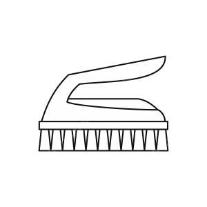 Раскраска щетка