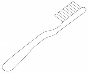 Раскраска зубная щетка  и