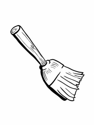 Раскраски Веник