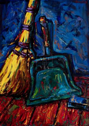 Картина Совок и веник