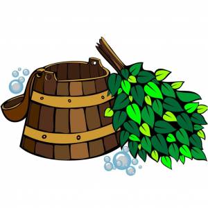 Веник рисунок