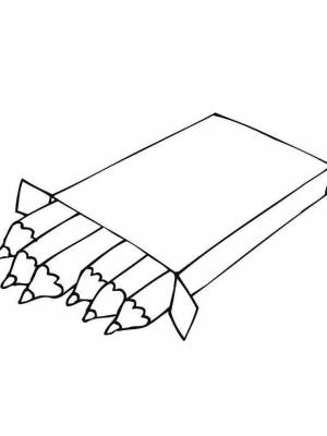 Раскраски Карандаш   в формате