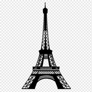 Эйфелева башня, Эйфелева башня, франция, монохромный, обои для рабочего стола png