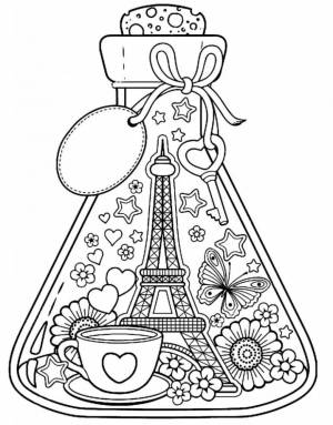 Раскраски Париж