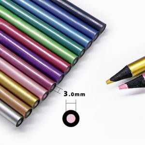 12 цветов, металлические цветные карандаши, профессиональные товары для творчества, живопись, рисунок, эскиз, цветной карандаш XYZ