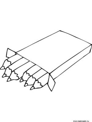 Раскраски Карандаш