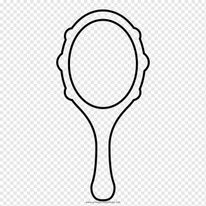 Drawing Mirror Книжка-раскраска, зеркало, белый, мебель, лицо png