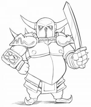 Раскраски Clash royale