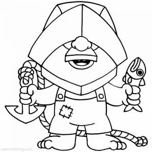 Раскраски Арена клеш рояль