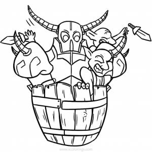 Раскраски клеш рояль