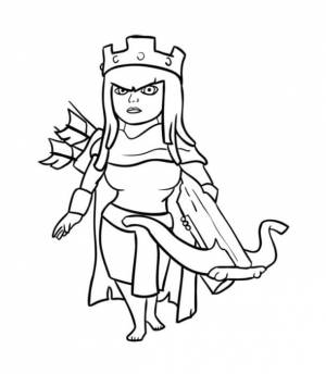 Раскраски Клэш оф Кланс