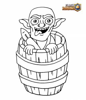 Clash Royale Coloring pages