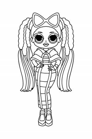 Раскраски ЛОЛ ОМГ