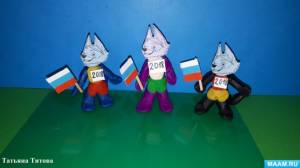 Мастер-класс по изготовлению талисмана чемпионата мира по футболу