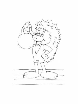 Раскраски Здоровый образ жизни