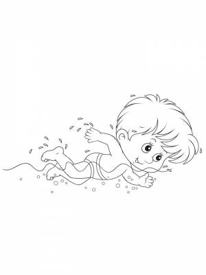 Картинка Плавание  онлайн