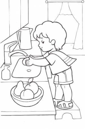 Раскраски Здоровый образ жизни