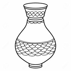 вазы рисунок