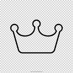 Рисунок Раскраска Корона Черно-белая, Корона, белый, текст, прямоугольник png