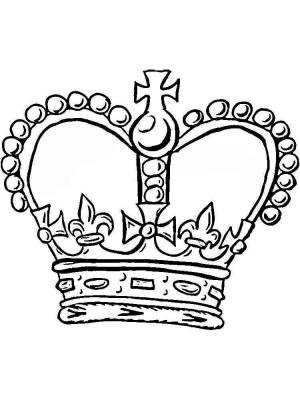Раскраски Корона