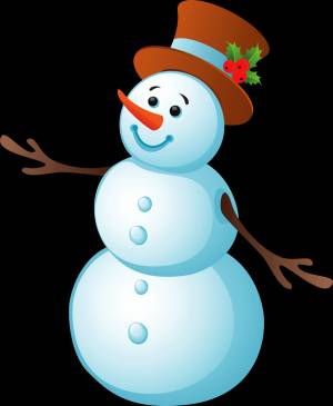 Раскраски Снеговик